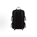 PRADA Re-NylonSaffiano enamel metal triangular logo zipper opening and closing schoolbag backpack backpack Black couple style for both men and women